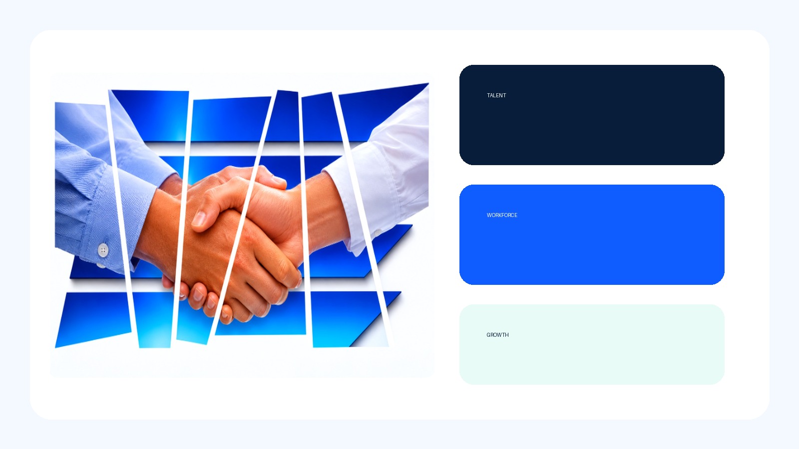 Recruitment and workforce solutions collage